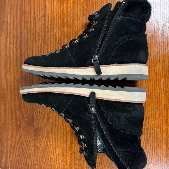 Kate Spade Maira Combat Boots Suede Gorpcore Hiking Shoes Size 9 - Picture 9 of 10